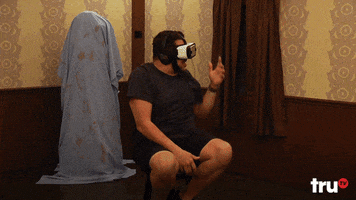 virtual reality vr GIF by truTV