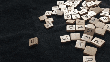 Thanks Scrabble GIF