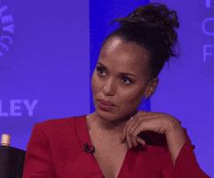 Kerry Washington Eye Roll GIF by The Paley Center for Media