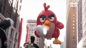angry birds GIF by The 91st Annual Macy’s Thanksgiving Day Parade