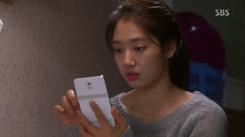 Park Shin Hye Phone GIF