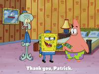 Thank you thanks spongebob GIF on GIFER - by Budar