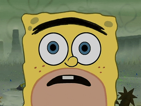 Welcome: GIF ~ SpongeBob SquarePants ~ Facial Expression Anger or