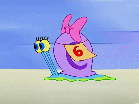 Season 3 The Great Snail Race GIF by SpongeBob SquarePants - Find ...