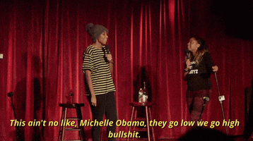 they go low we go high phoebe robinson GIF by 2 Dope Queens Podcast