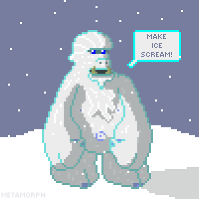 MET4MORPH art pixel snow pixel art GIF