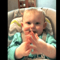 happy baby GIF by Jacob Shwirtz