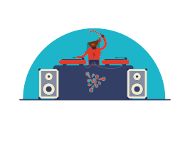 culturagif animation gif animated dj GIF