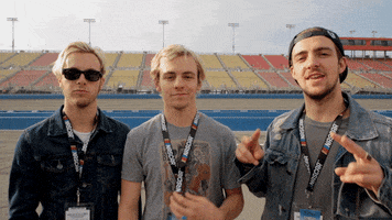 ross lynch thumbs up GIF by NASCAR
