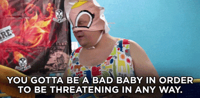 lucha libre baby GIF by Team Coco