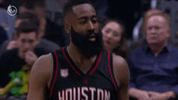 Harden Houston Rockets GIF by NBA