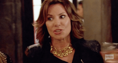 drunk real housewives of new york GIF