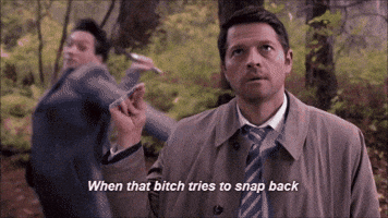 Fannie_ supernatural snap spn castiel GIF