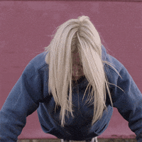 pushup bootcamp GIF by This Girl Can