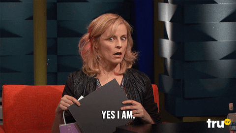 Yes I Am Talk Show The Game Show GIF by truTV - Find & Share on GIPHY
