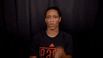 shocked jasmine thomas GIF by WNBA