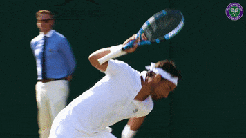 tennis attitude GIF by Wimbledon