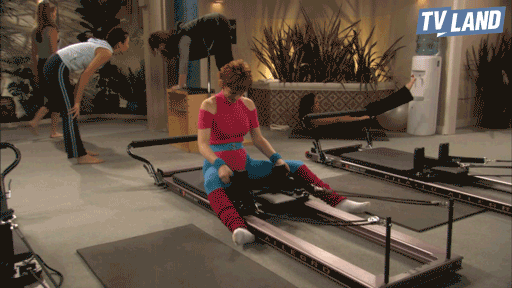 Workout Reba Gif By Tv Land Find Share On Giphy