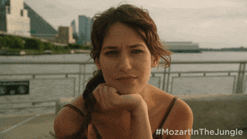 Pondering Season 3 GIF by Mozart In The Jungle