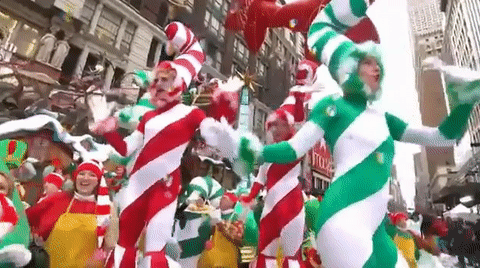 Candy Canes GIF by The 90th Macy’s Thanksgiving Day Parade