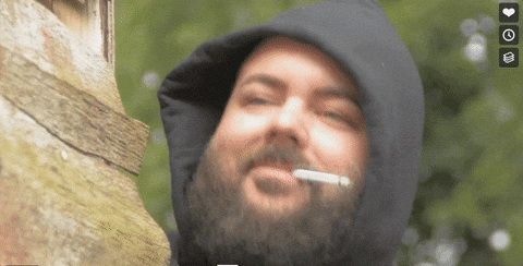Giphy - smoke smoking GIF by Cloud Nothings