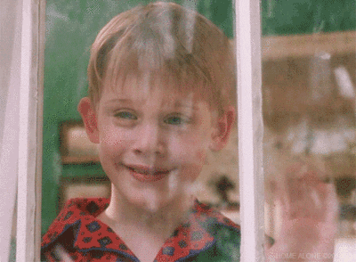 waving home alone GIF by 20th Century Fox Home Entertainment