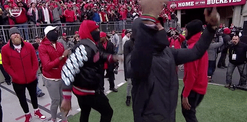 Ohio State Dancing GIF by ESPN College Football