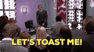 arrested development will arnett christmas party gob bluth office party GIF