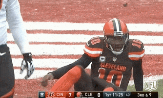 getting up robert griffin iii GIF by NFL