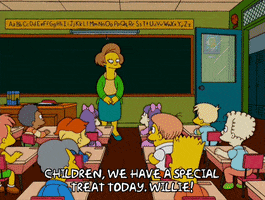 Episode 8 Teacher GIF by The Simpsons