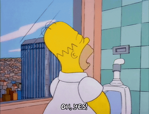 homer simpson season 9 episode 1 9x01 pee GIF