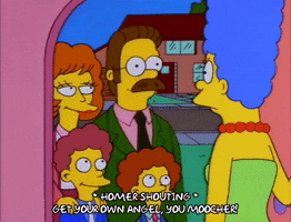 marge simpson todd flanders GIF