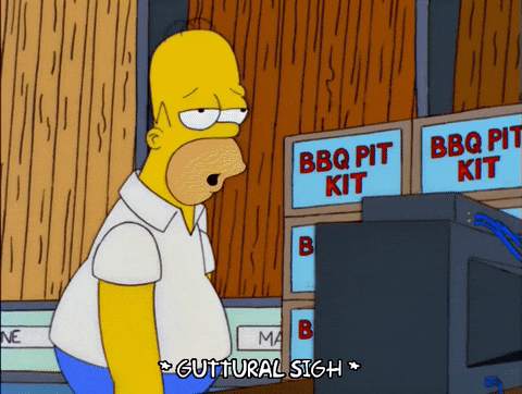 Image result for homer simpson drooling gif