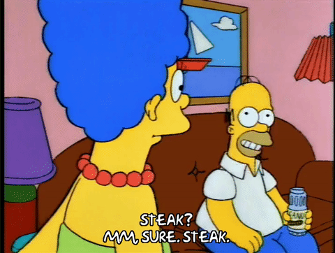 18+ Homer Simpson Gif Mmm Background