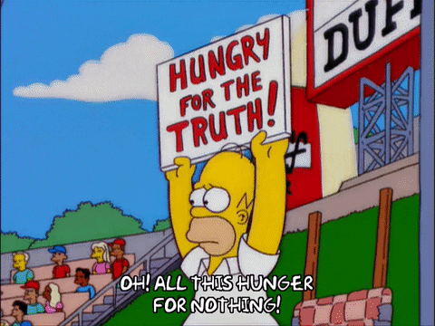 Homer Simpson Sign Gif Find Share On Giphy