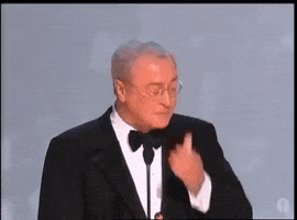 shocked michael caine GIF