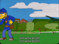 Hit With Stick GIFs - Find & Share on GIPHY