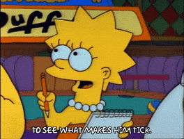 Explaining Season 3 GIF by The Simpsons