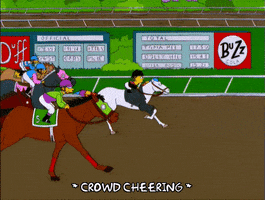 horse racing episode 13 GIF