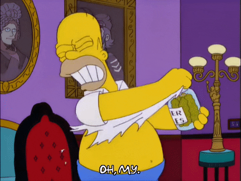 Hungry Homer Simpson GIF - Find & Share on GIPHY