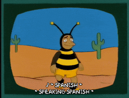 season 7 speaking spanish GIF