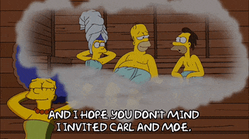 Episode 18 Steam Room GIF by The Simpsons