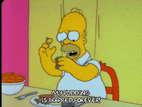 Homer Simpson Eating Gif Find Share On Giphy