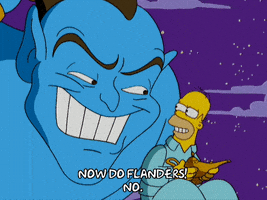 homer simpson smiling GIF