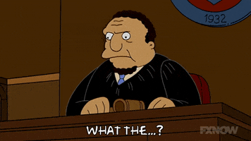 Episode 16 Judge Roy Snyder GIF by The Simpsons