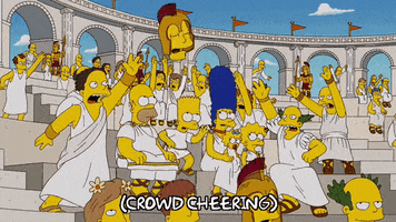 Lisa Simpson Cheer GIF by The Simpsons