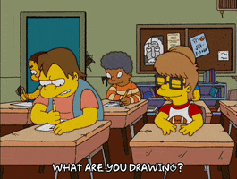 Episode 19 Draw GIF by The Simpsons