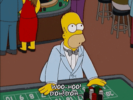 Happy Homer Simpson Gif