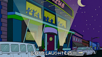 Episode 16 Nightclub GIF by The Simpsons