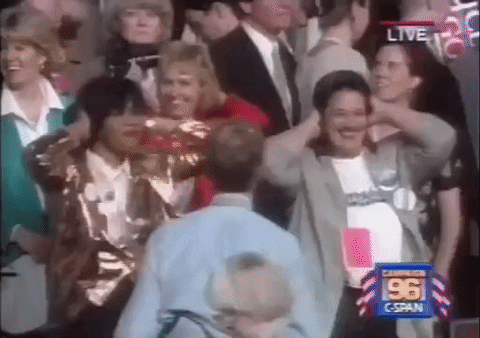 democratic national convention 90s GIF by Election 2016